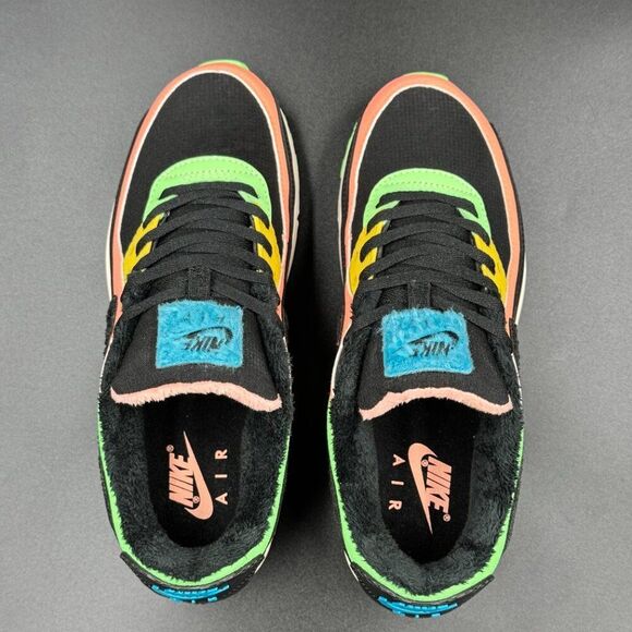 Wmns Nike Air Max 90 Atomic Pink Solar Flare - Picture 4 of 10